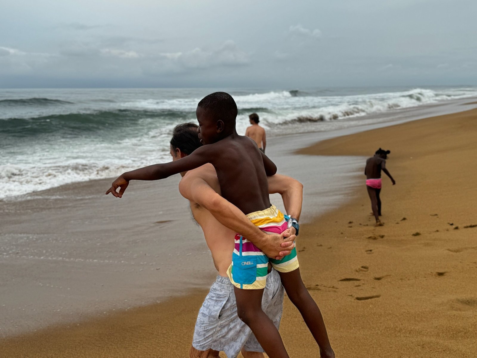 Atlantic shore in Liberia