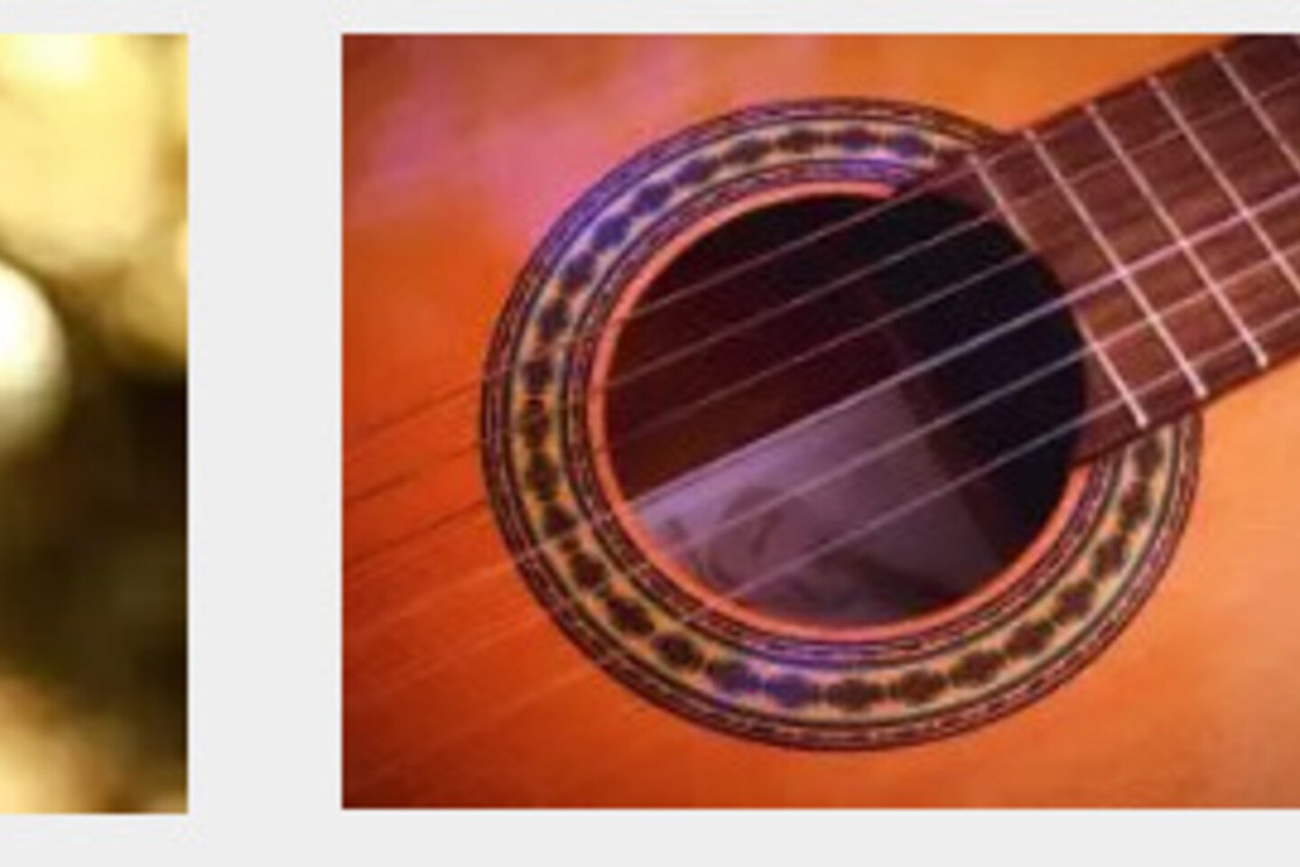 Guitarra Club guitar detail