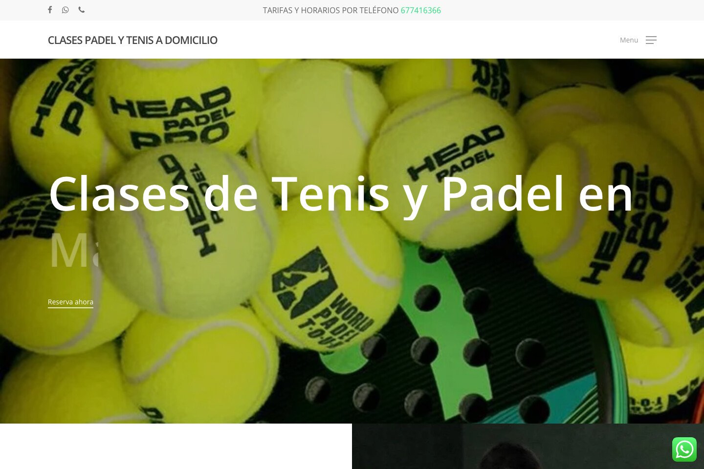 Clases Pádel y Tenis Madrid